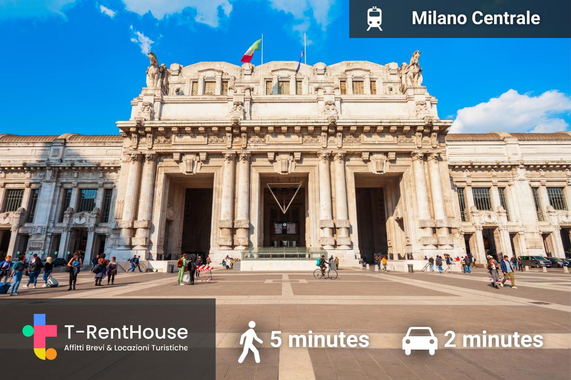 Central Station 10 Min Duomo - L'Oasi Urbana Milano Exterior foto